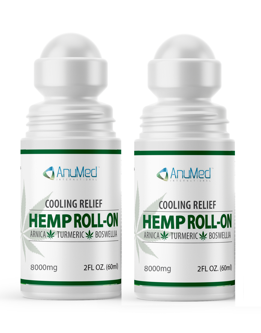 Hemp Roll-On  2oz ( Pack of 2 )